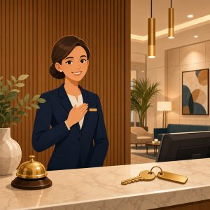 Assistente de hotelaria
